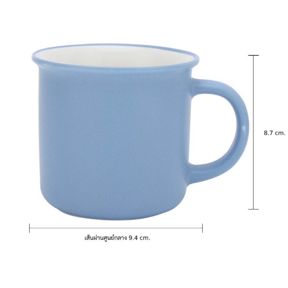 Mô tả Ly uống nước JOY VALUE nhiều màu  360ml Kích thước 9.4x9.4x8.7cm | Index Living Mall | Nhập khẩu Thái Lan - 3