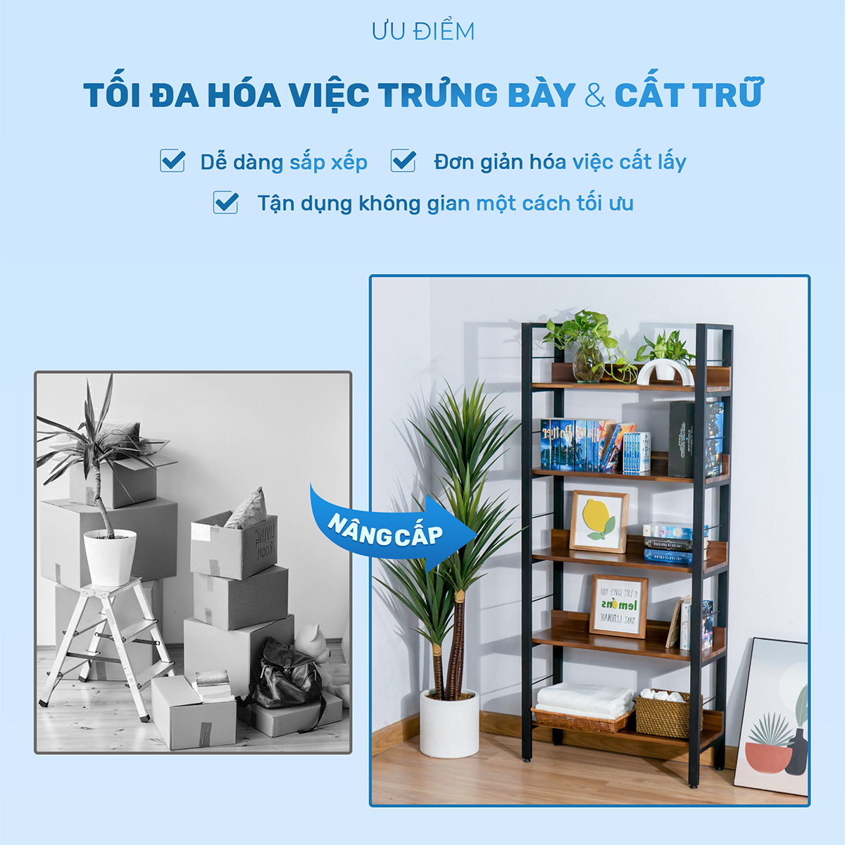 Kệ CHU MY 5 tầng