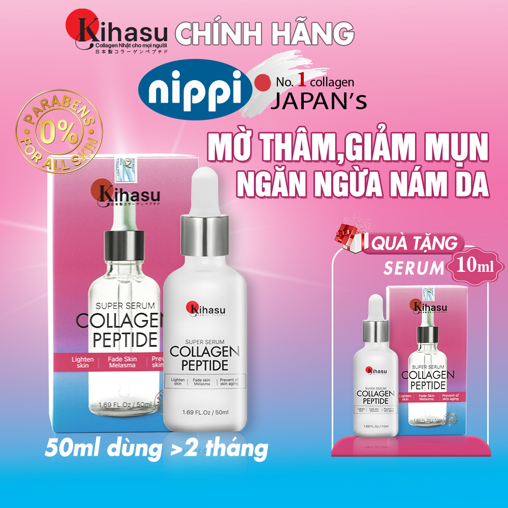 Mô tả Serum KIHASU giảm mụn, mờ thâm, thu nhỏ lỗ chân lông, giúp trắng sáng da chai BIG 50ml - 3