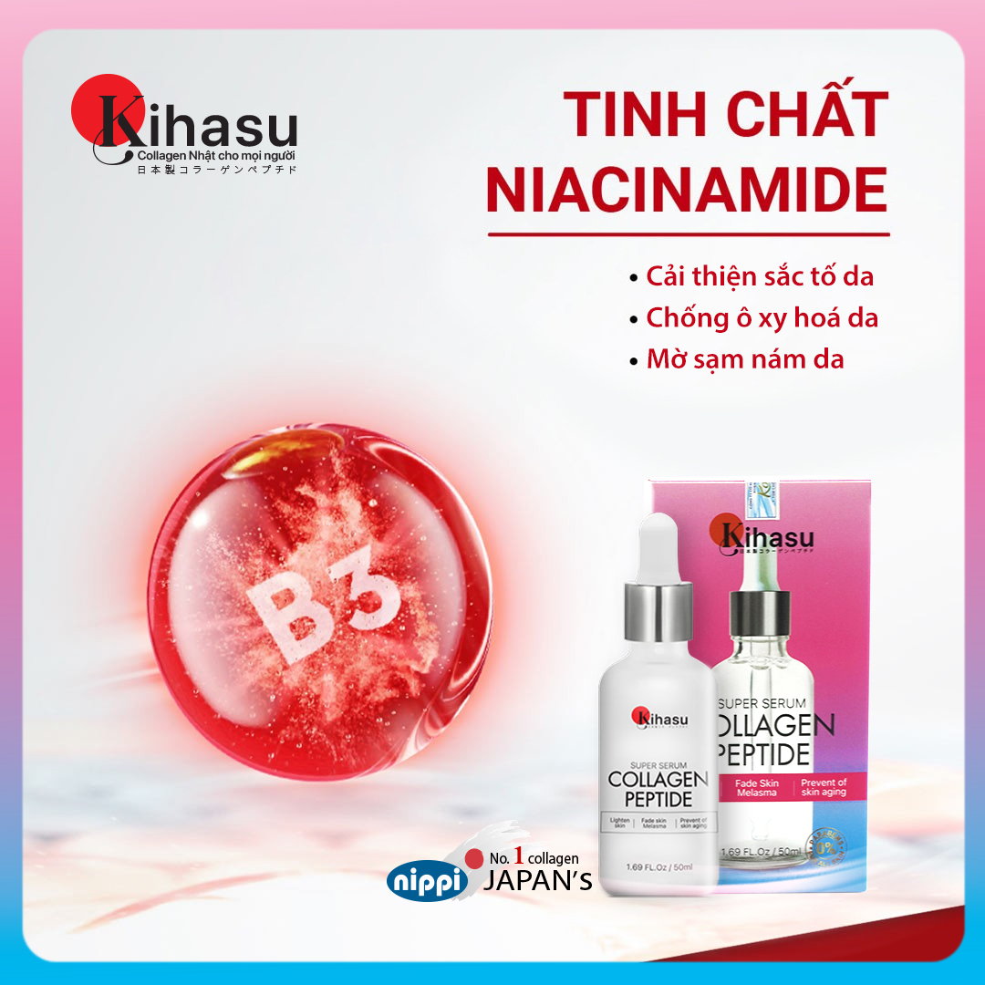 Mô tả Serum KIHASU giảm mụn, mờ thâm, thu nhỏ lỗ chân lông, giúp trắng sáng da chai BIG 50ml - 1