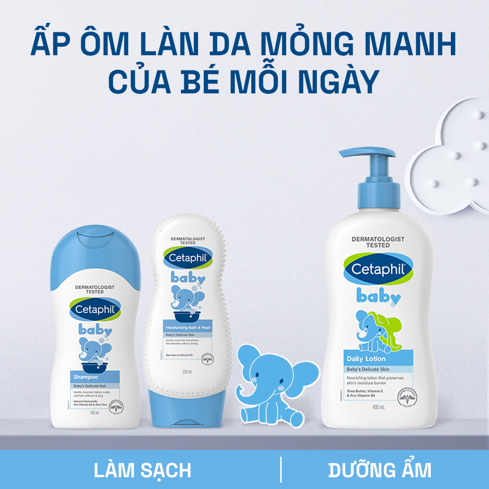 Mô tả Dầu gội dịu lành CETAPHIL BABY SHAMPOO 200ML - 7