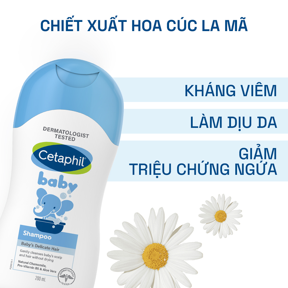 Mô tả Dầu gội dịu lành CETAPHIL BABY SHAMPOO 200ML - 4