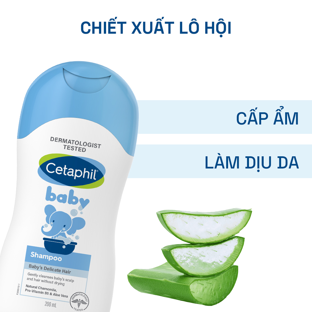 Mô tả Dầu gội dịu lành CETAPHIL BABY SHAMPOO 200ML - 5