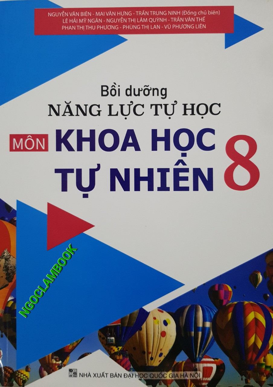 Mô tả Sách - Bồi dưỡng năng lực tự học môn khoa học tự nhiên 8 - 1