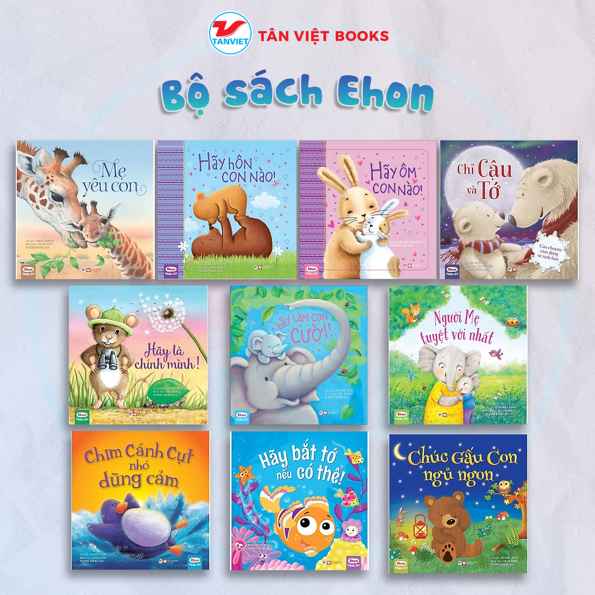 Mô tả Bộ sách Ehon Châu Âu - Truyện kể dành cho bé - 1