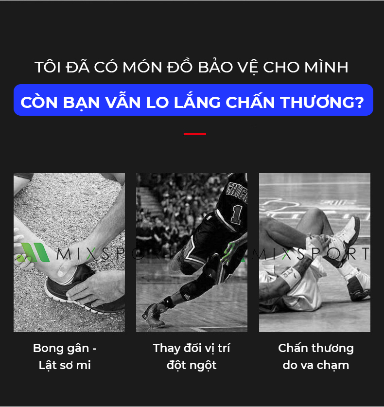 Mô tả Băng Quấn Bảo Vệ Cổ Chân Đá Bóng Aolikes Đai Cuốn Bảo Vệ Mắt Cá Chân, Chống Lật Cổ Chân, Bong Gân - 1