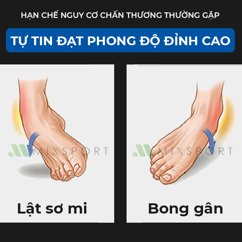 Mô tả Băng Quấn Bảo Vệ Cổ Chân Đá Bóng Aolikes Đai Cuốn Bảo Vệ Mắt Cá Chân, Chống Lật Cổ Chân, Bong Gân - 2