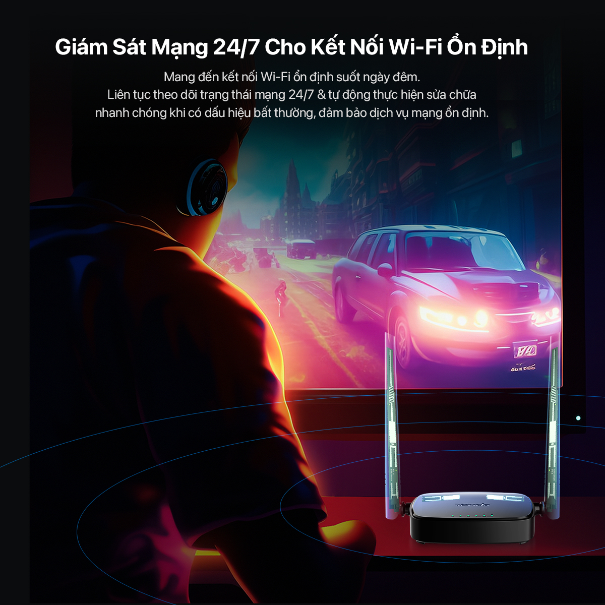 Mô tả Bộ Phát WiFi Tenda 4G05 Chuẩn N Tốc Độ 300Mbps Dùng Sim 4G/3G Dùng Cho Ôto Và Nơi Không Có Internet - 6