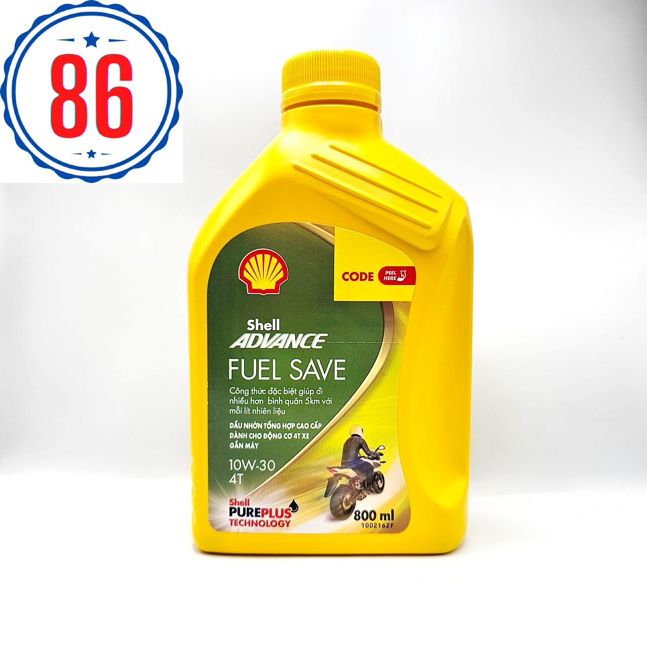 Nhớt tổng hợp Shell Advance Fuel Save 10W30 tiết kiệm nhiên liệu dành ...