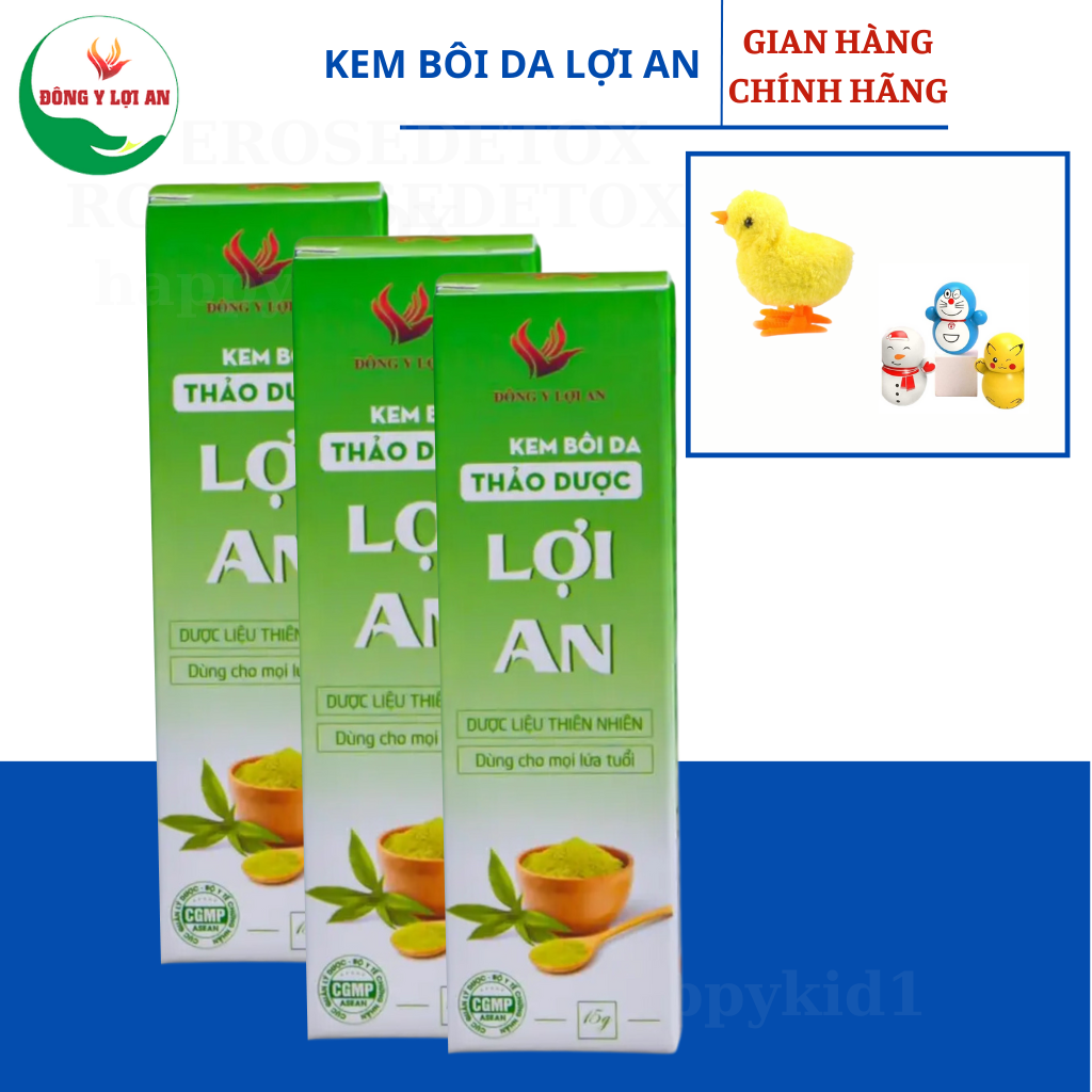 Mô tả Kem Bôi Da Lợi An Cho Bé Yêu COMBO 3 Hộp - 1