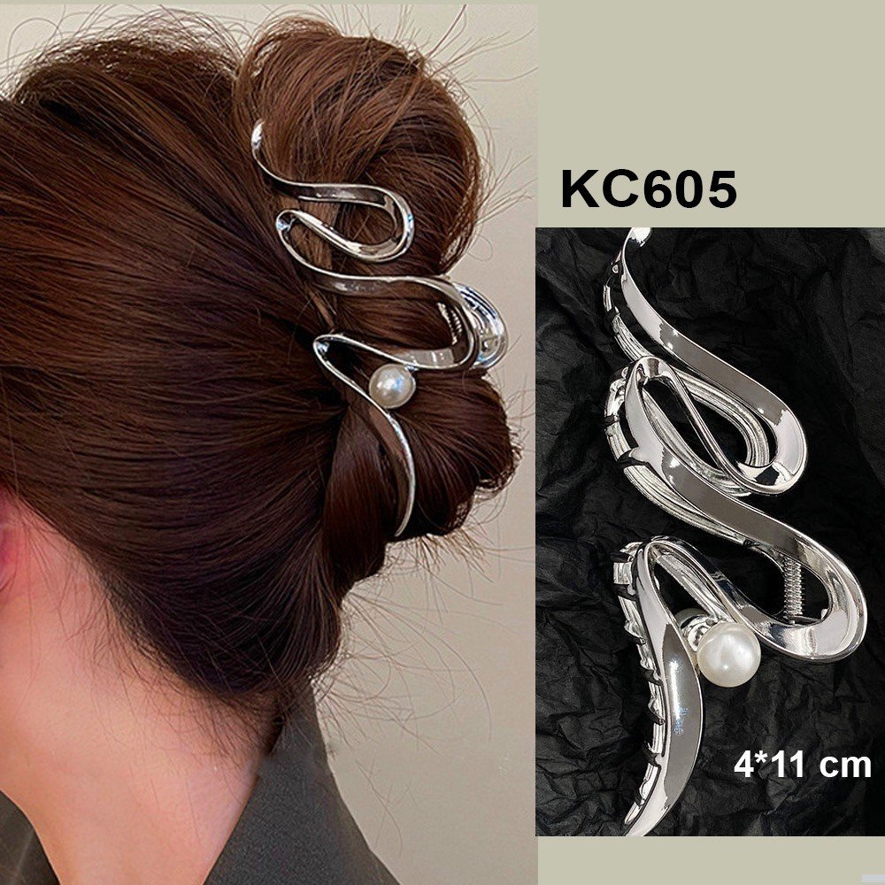 Mô tả GOTI – Kẹp Tóc Hình Lá Tre Xanh Phối Tua Rua Hạt Thanh Lịch – Phụ Kiện Thời Trang Làm Quà Tặng Dành Cho Nữ KC640 - 6