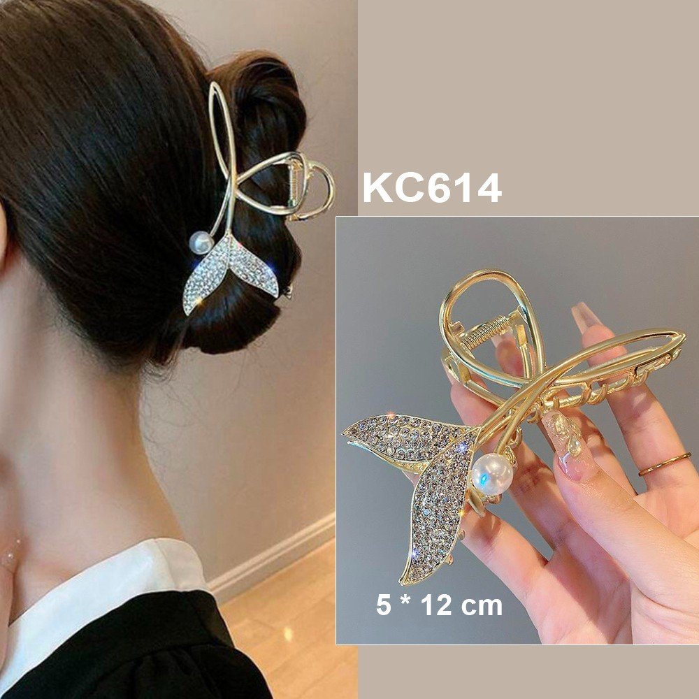 Mô tả GOTI – Kẹp Tóc Hình Lá Tre Xanh Phối Tua Rua Hạt Thanh Lịch – Phụ Kiện Thời Trang Làm Quà Tặng Dành Cho Nữ KC640 - 8