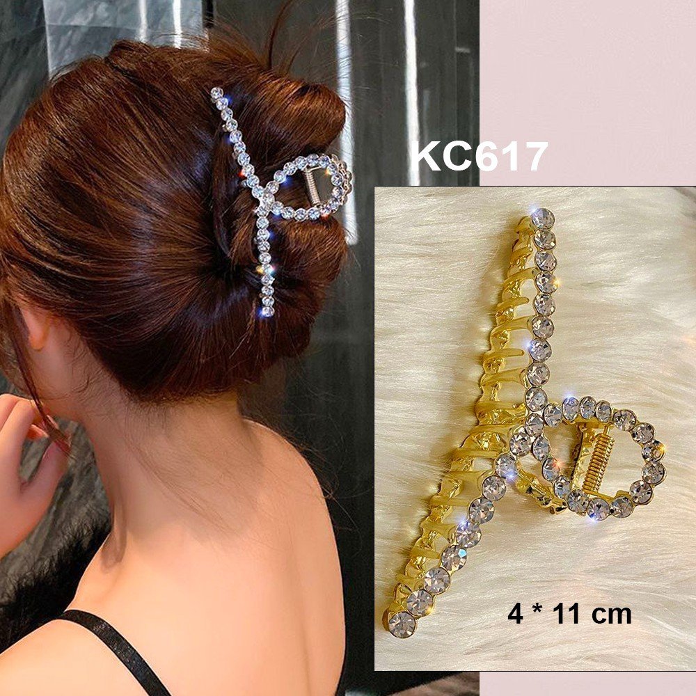 Mô tả GOTI – Kẹp Tóc Hình Lá Tre Xanh Phối Tua Rua Hạt Thanh Lịch – Phụ Kiện Thời Trang Làm Quà Tặng Dành Cho Nữ KC640 - 10