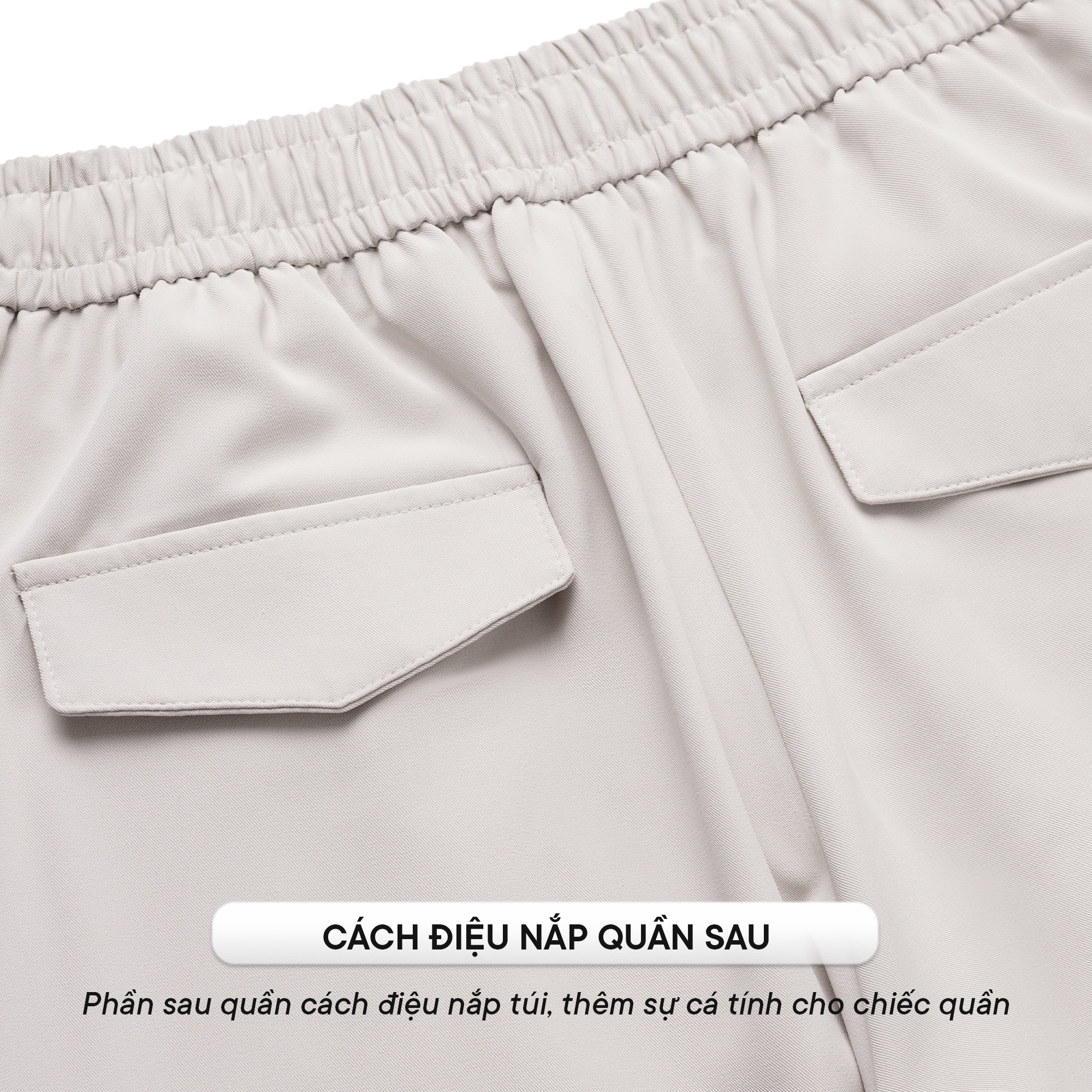 Mô tả Quần ống rộng nam JBAGY vải Lụa Lạnh dáng suông tiện lợi chống nhăn JD0105 - 6