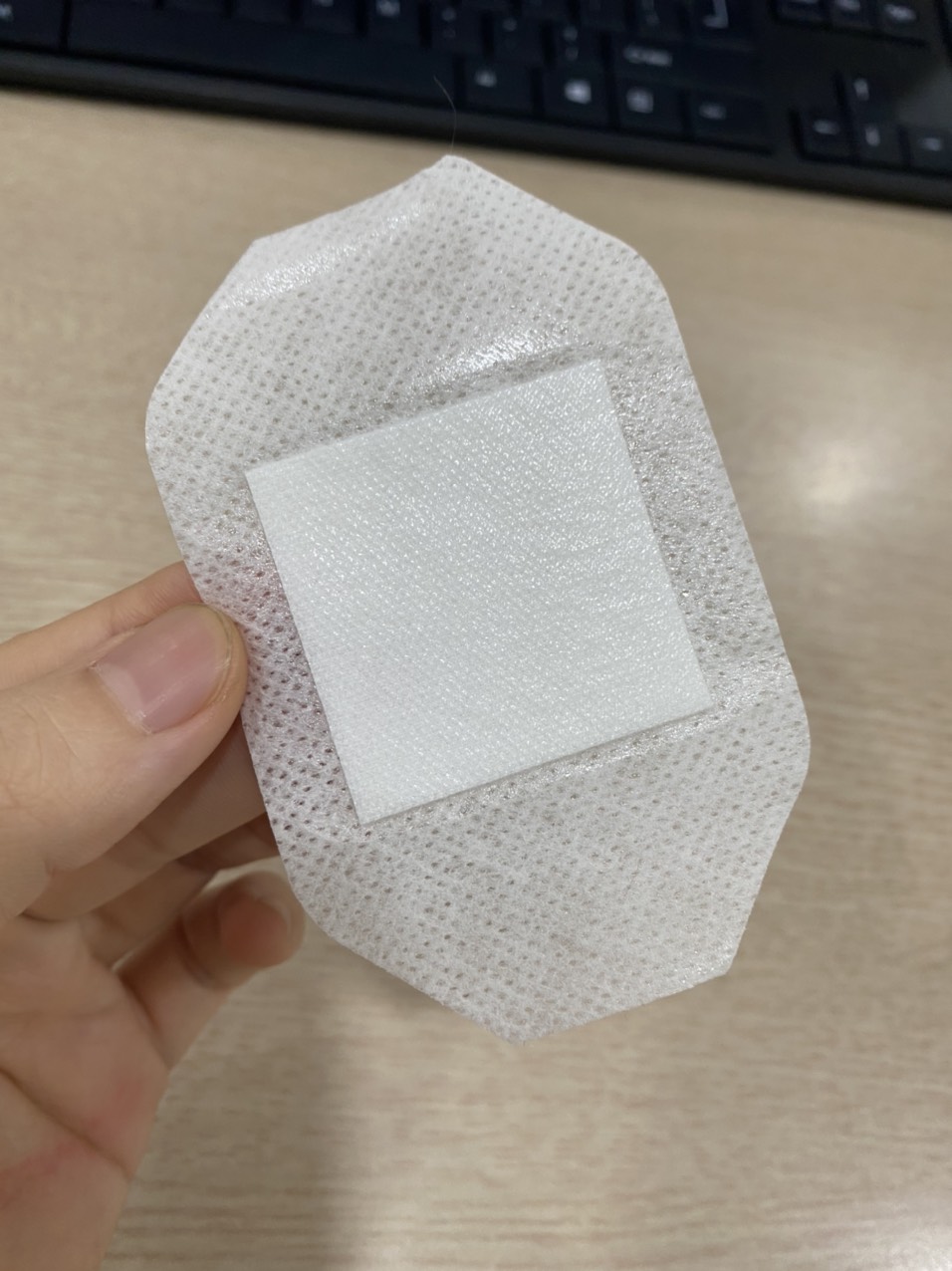 Mô tả Miếng dán Có Gạc HETIS Non-Woven Pab Hỗ Trợ Hút Dịch nhiều size (lẻ 1 miếng) - 2