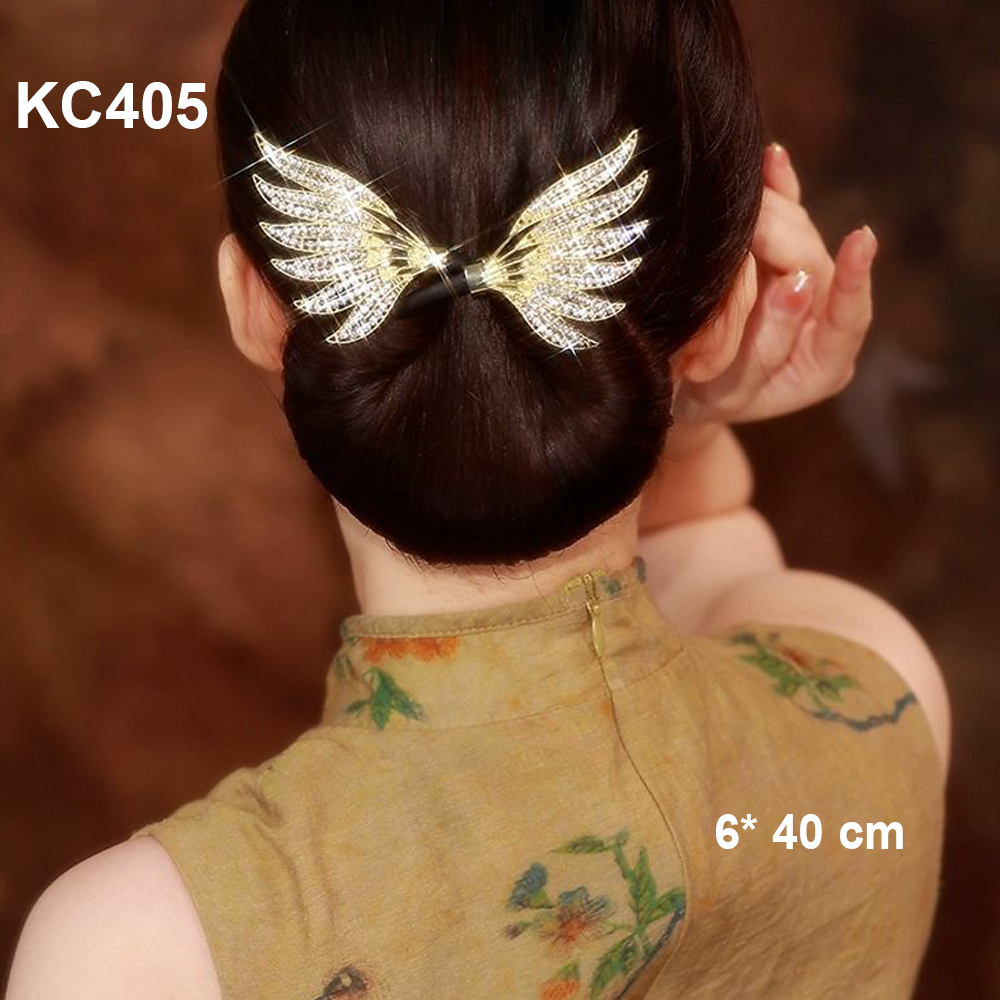 Mô tả GOTI Kẹp Quấn Tóc Búi Dự Tiệc Sang Trọng Quà Cho Nữ 20/10 8/3 Thanh Dụng Cụ Tạo Kiểu Búi Tóc KC402 - 12