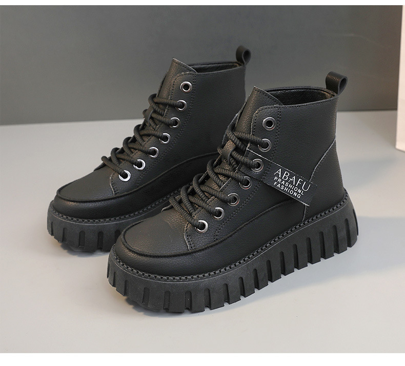 Mô tả Giày Boots Nữ Đế Cao Bốt Nữ MEELY Phiên Bản Hàn Quốc Trẻ Trung Năng Động - ZY12 - 6