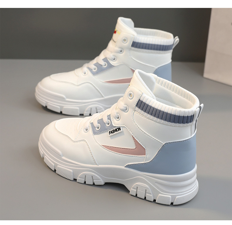 Mô tả Giày Boots Nữ Đế Cao Bốt Nữ MEELY Phiên Bản Hàn Quốc Trẻ Trung Năng Động - Q35 - 2
