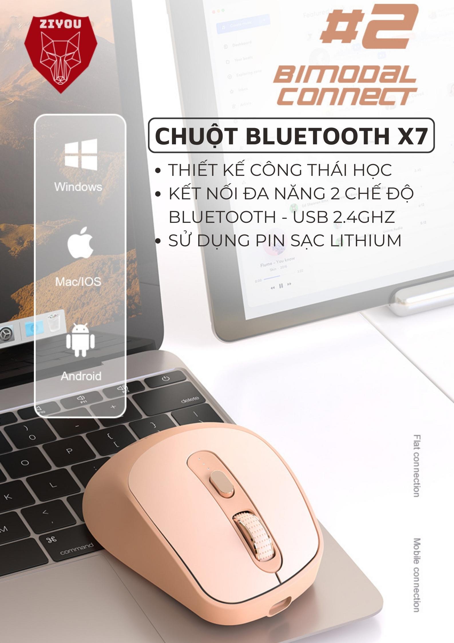 Mô tả Bộ Bàn Phím Chuột Bluetooth Không Dây Ziyou M87 LED Kết Nối Đa Năng Chơi Game Dùng Văn Phòng - 12