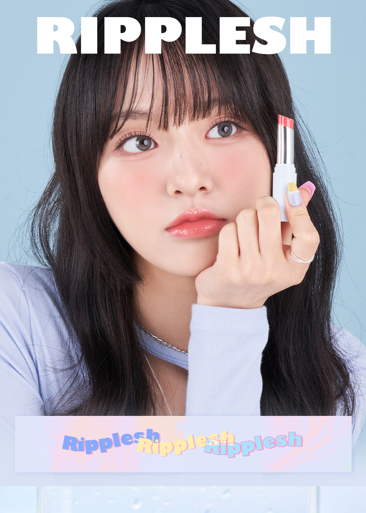 Mô tả Son dưỡng thuần chay có màu Ripplesh Jelly Balm 20.9g - 1