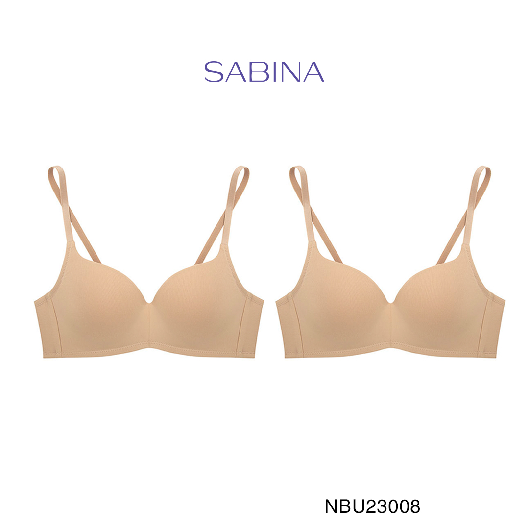 Mô tả Combo 2 Áo Lót Không Gọng Mút Đệm Mỏng Vừa Basic Pretty Perfect By Sabina NBU23008 (Tương tự SBXU8301) - 4