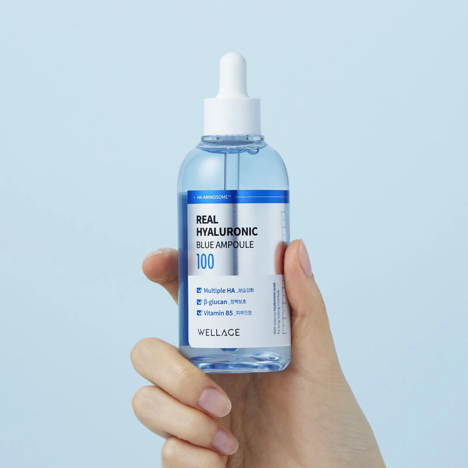 Mô tả Tinh chất dưỡng da Wellage Real Hyaluronic Blue Ampoule 100 75ml - 3