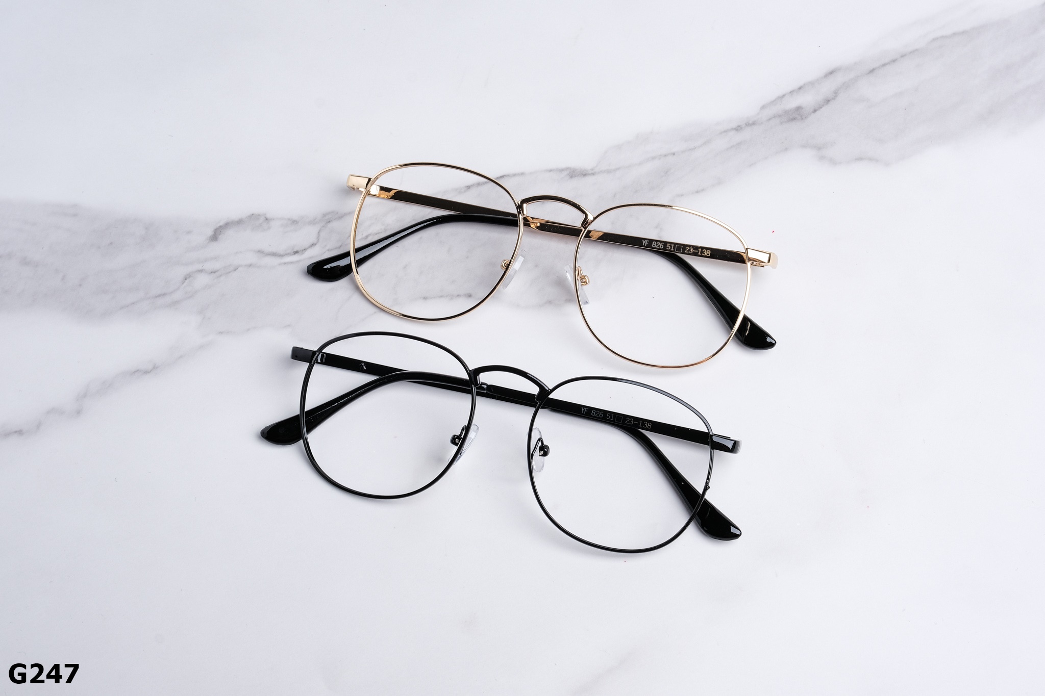 Mô tả Gọng Kính Cận Chất Liệu Hợp Kim Shady Unisex G247 (Nhiều màu) - 5