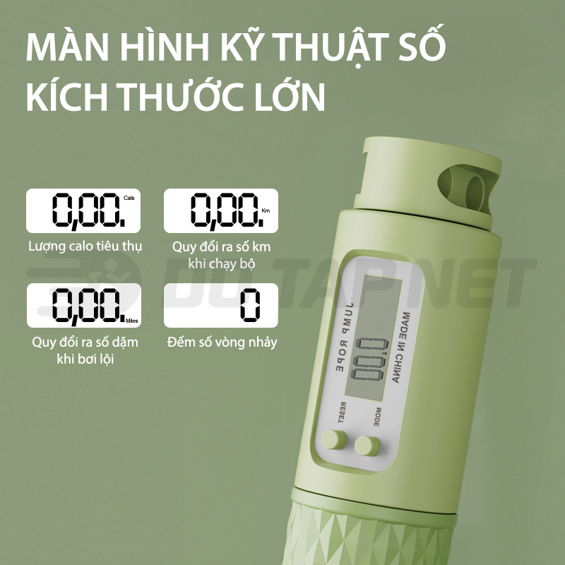 Mô tả Dây Nhảy Thể Dục Đếm Số Vòng MixSport Rèn Luyện Sức Khoẻ Và Giảm Cân Hiệu Quả DTN09 - 3