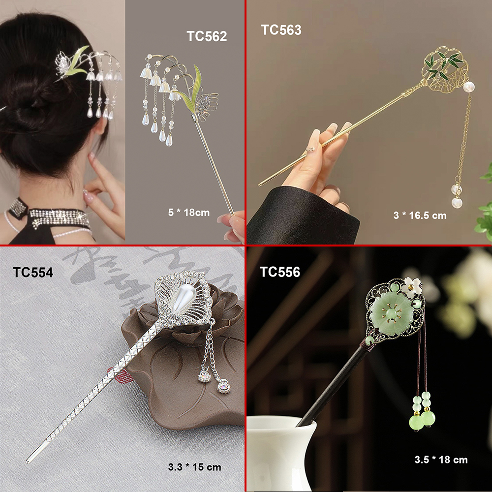 Trâm cài tóc GOTI cận cảnh