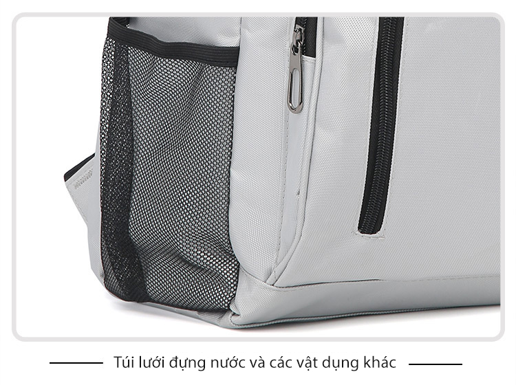 Mô tả Balo thể thao KUNO đựng vợt cầu lông tennis, túi đựng thể thao ngoài trời du lịch có ngăn đựng giày riêng - 7