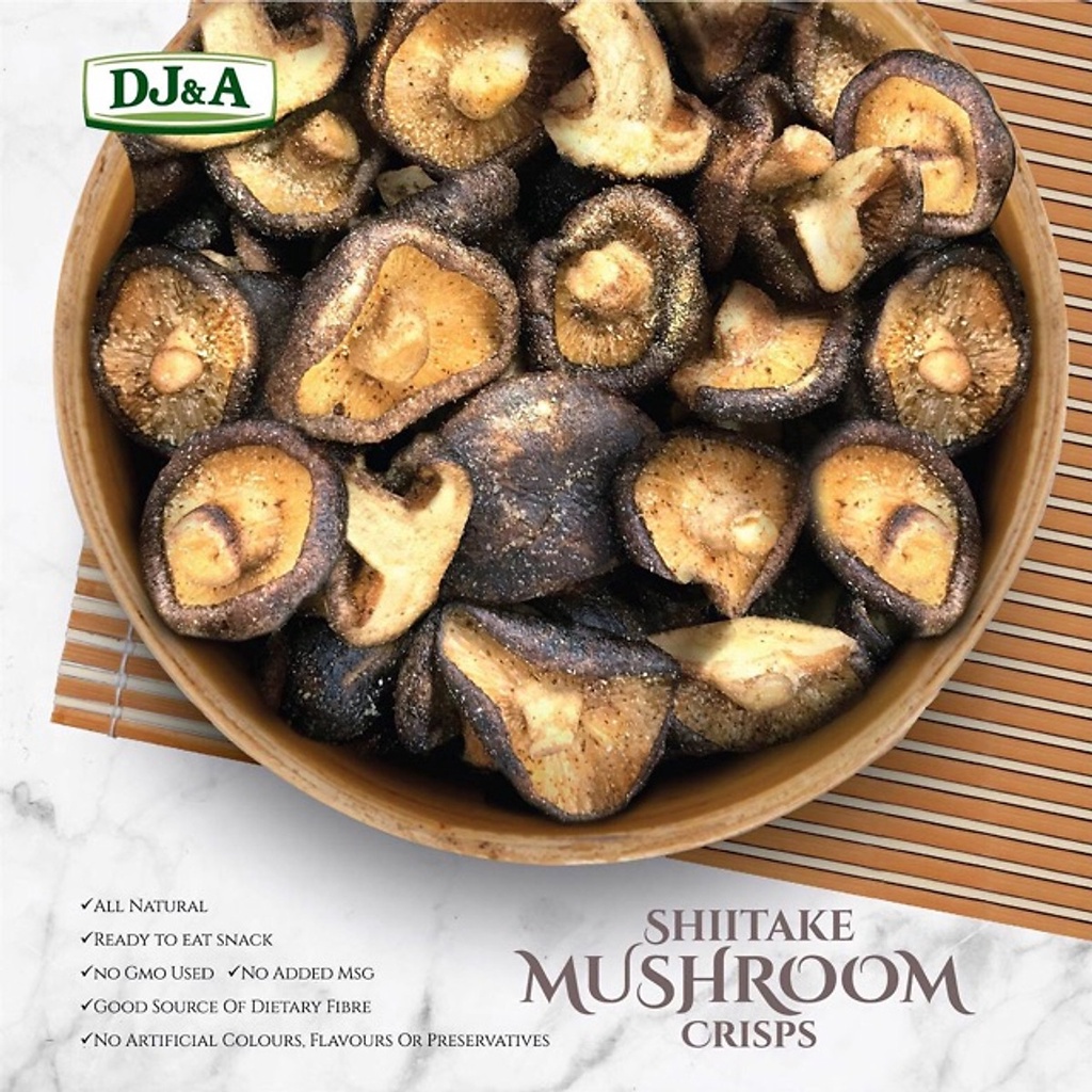 Mô tả DJ&A Nấm đông cô sấy giòn ăn liền phù hợp với người ăn chay, nhập khẩu Uc date mới nhất T10/2025 - 1