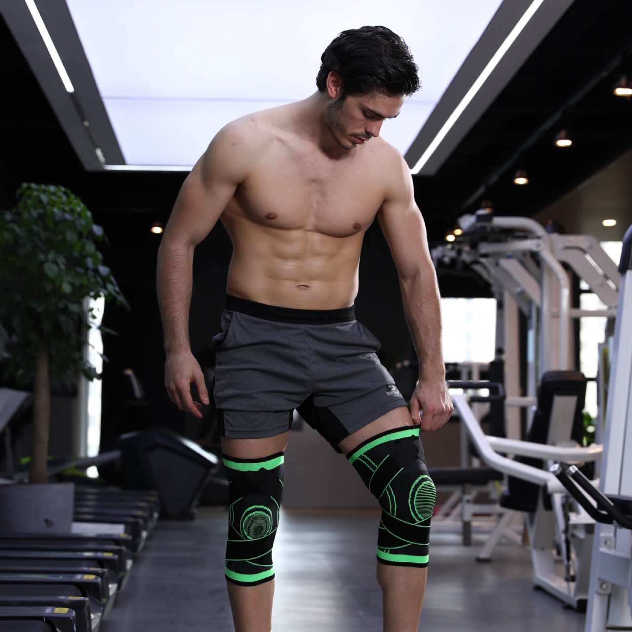 Mô tả Băng Quấn Bảo Vệ Đầu Gối MixSport Co Giãn 4 Chiều Thoáng Khí Ngăn Chặn Chấn Thương - 3