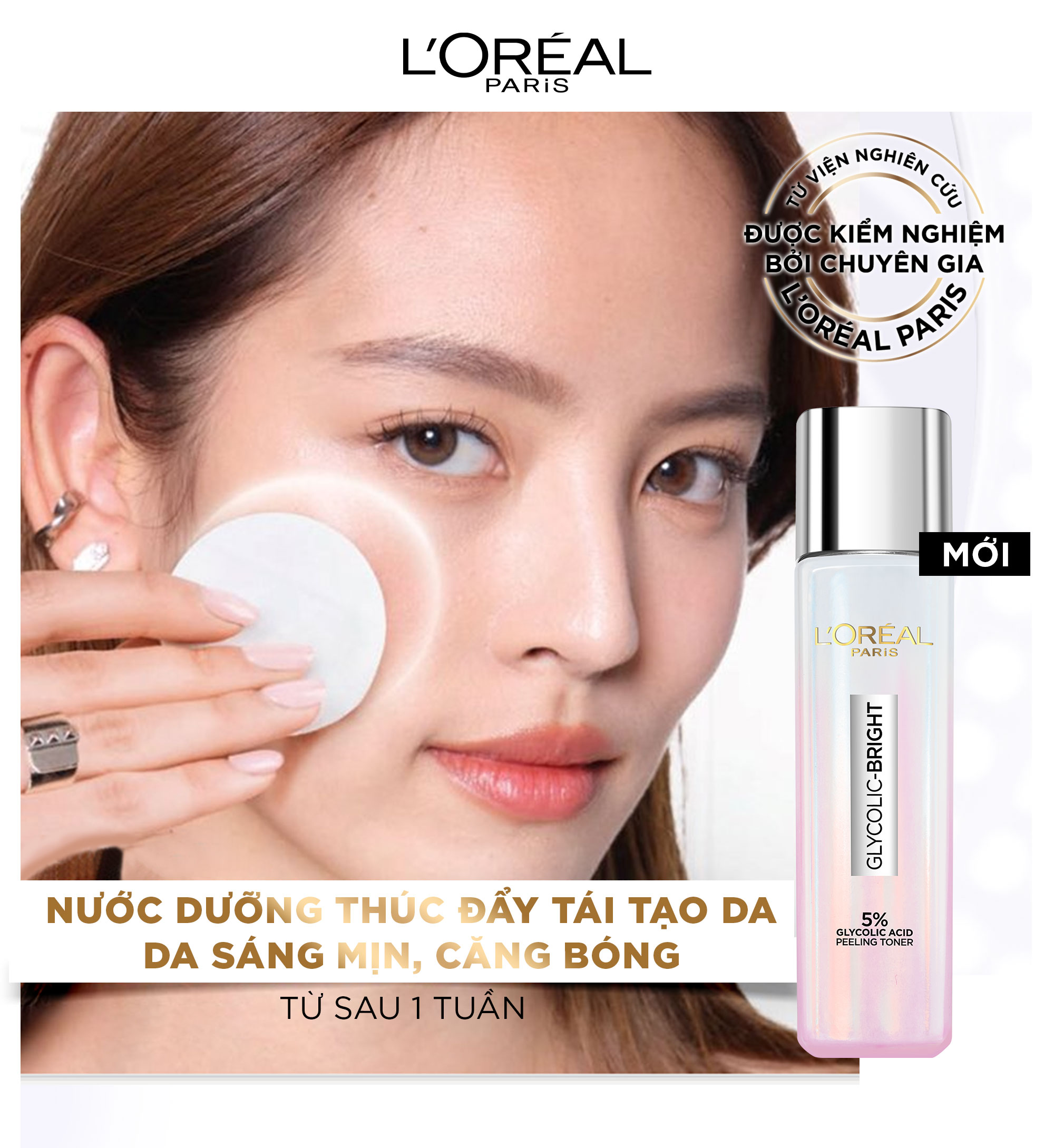 NƯỚC DƯỠNG THÚC ĐẨY TÁI TẠO DA, LÀN DA TRÔNG SÁNG VÀ CĂNG MỊN L’OREAL ...