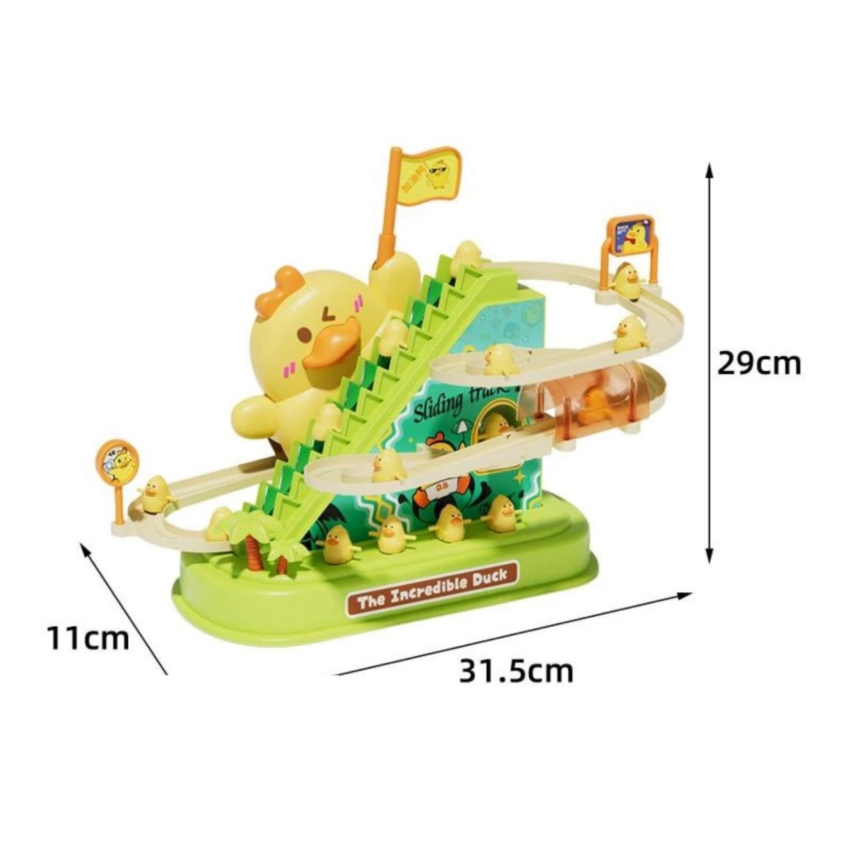 Mô tả Đồ Chơi Vịt Leo Thang Có Đường Hầm , Có Đèn Nhạc - 1
