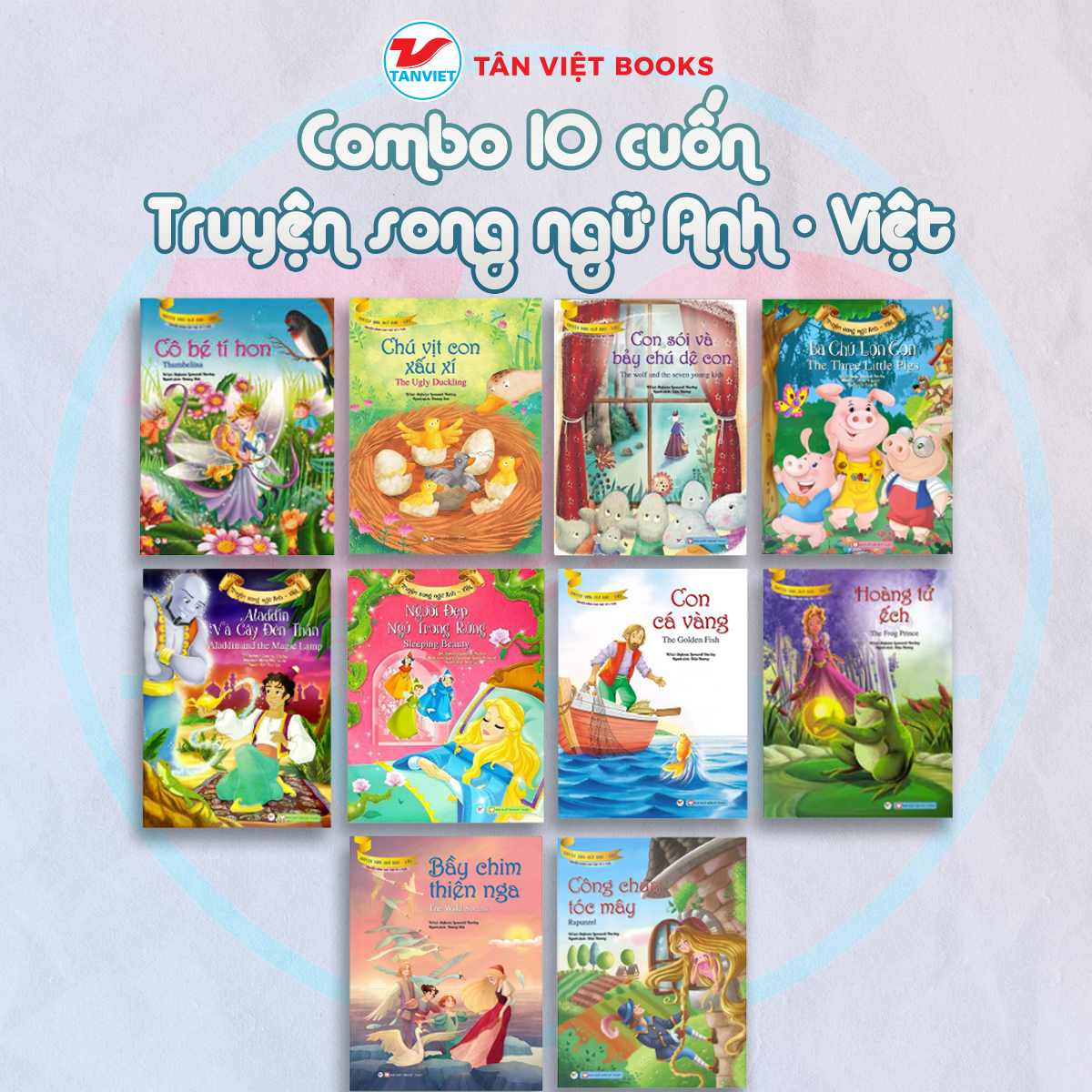 Mô tả Sách - Truyện Song Ngữ Anh - Việt - 1