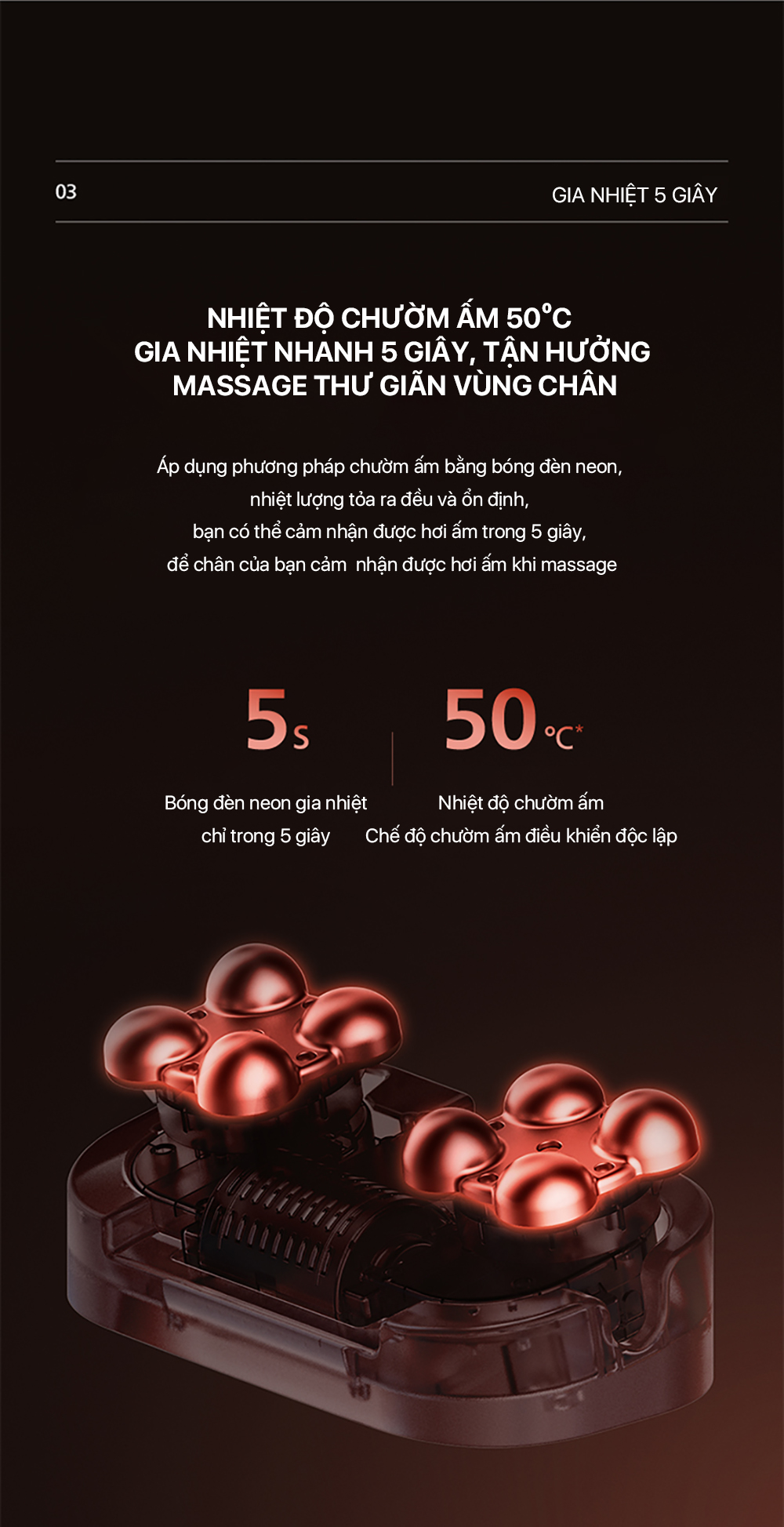 Máy Massage Vùng Chân PHILIPS 6331-2 - Hướng dẫn sử dụng
