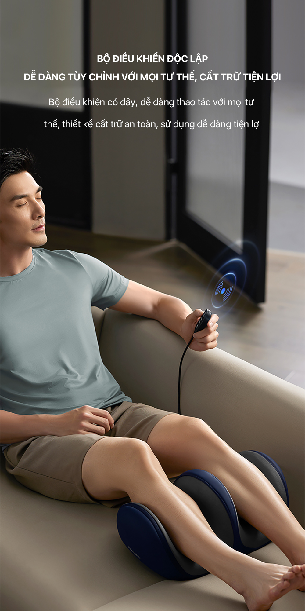 Máy Massage Vùng Chân PHILIPS 6331-2 - Bao bì