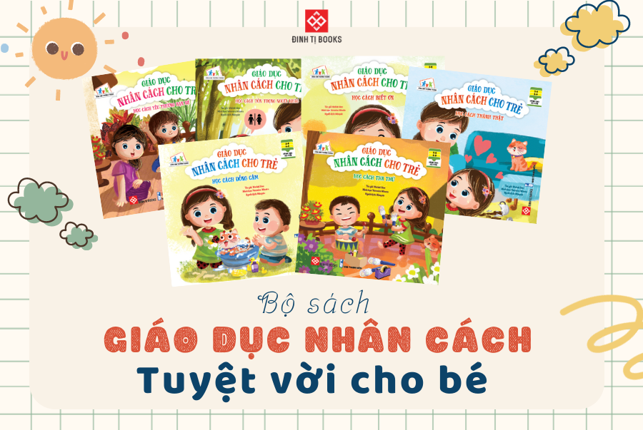 Mô tả Sách - Giáo dục nhân cách cho trẻ - Dạy trẻ học cách tha thứ, biết ơn, đồng cảm - Đinh Tị Books - 1