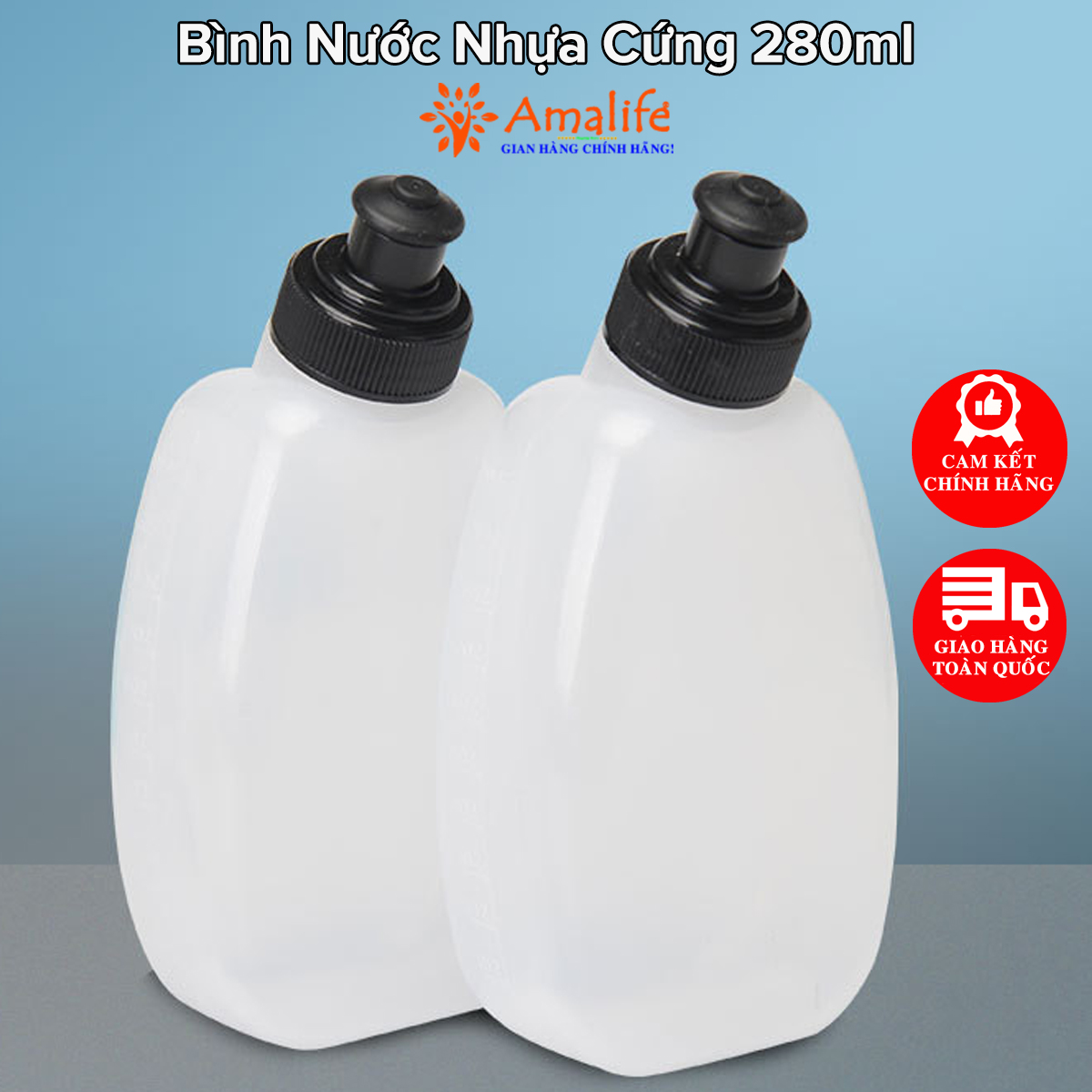 Bình đựng nước chạy bộ Amalife 280ml