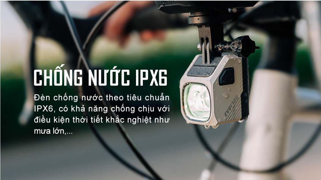 BH 02 năm] Đèn pin xe đạp MAGICSHINE EVO 1700 sáng 1700 lumens pin 4000mAh  pha sáng HI LO cắt vạch chống chói USB-C công tắc remote