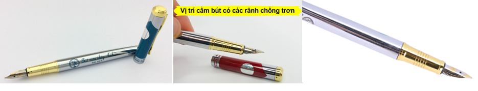 Mô tả Bút máy ngòi mài Ánh Dương, bút mài thầy ánh SH022 luyện nét thanh đậm - 1