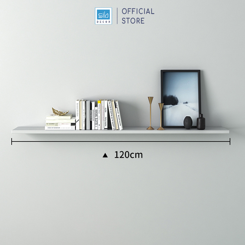 Mô tả Kệ Thanh Ngang Dài 120cm Rộng 20cm, Gỗ Dày 17mm SIB Decor KT003 - 2