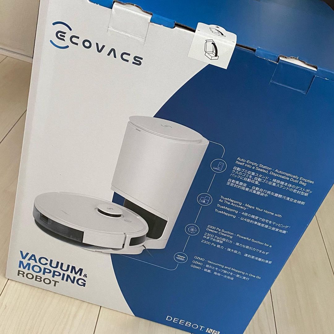Robot hút bụi Ecovacs Deebot N8 tự động sạc