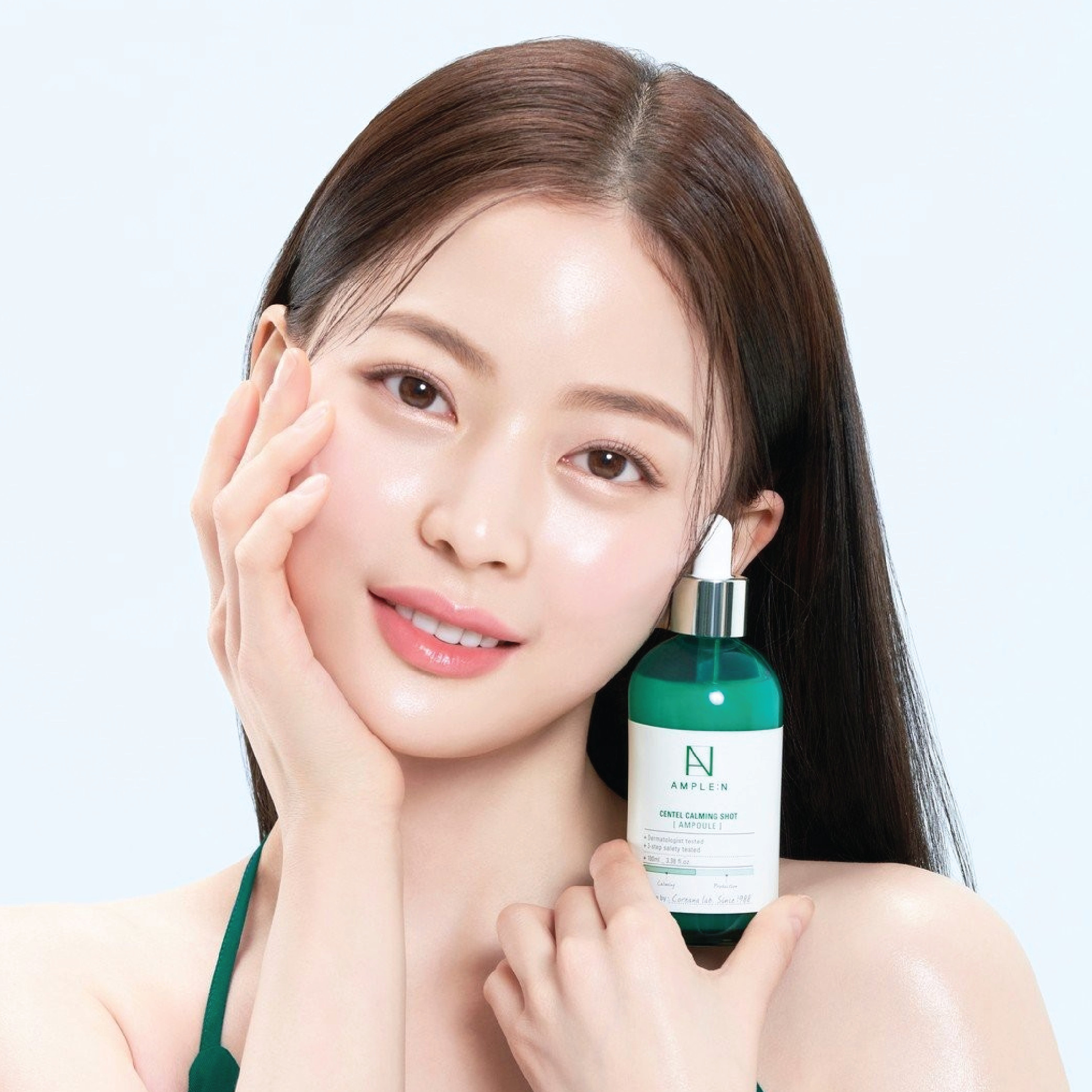 Mô tả Tinh Chất Rau Má Cấp Ẩm Làm Dịu Da Ample:N Centel Calming Shot Ampoule - 1