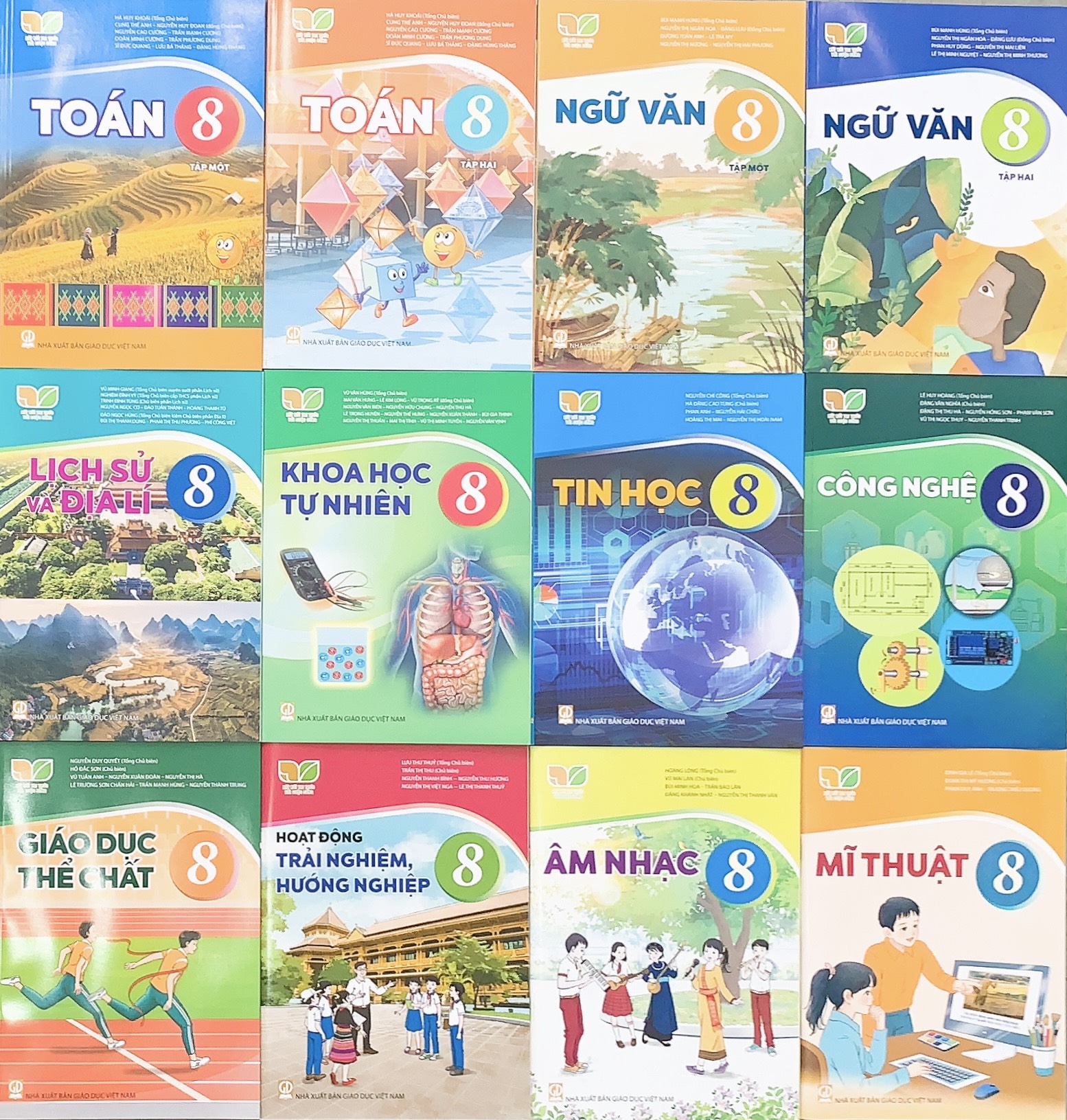 Mô tả Sách giáo khoa lớp 8 - chương trình kết nối (lẻ) + bán kèm 1 quyển vở viết - 1