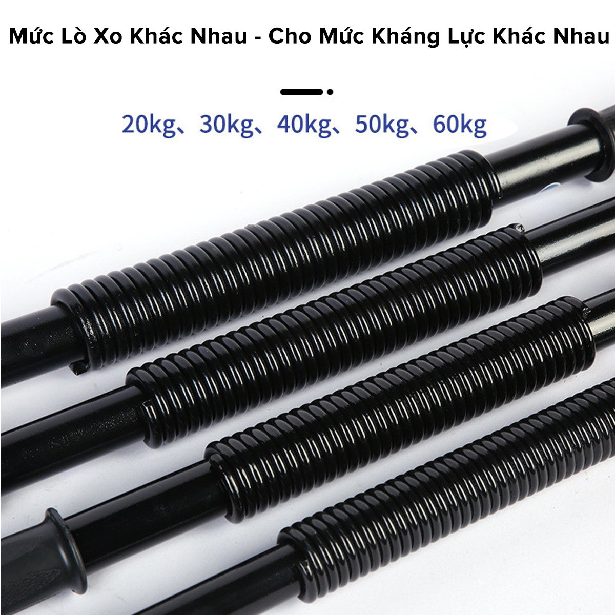 Mô tả Combo 3 Món Gậy Bẻ Lò Xo + Kìm Bóp Tay Đếm Số ECO + Dây Nhảy Lõi Thép Kháng Lực 20kg 30kg 40kg 50kg 60kg Hãng Amalife - 6