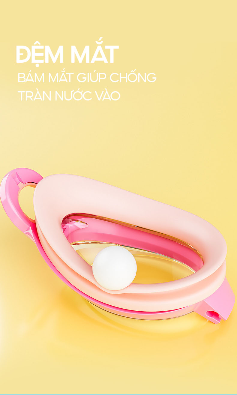 Mô tả Kính Bơi Trẻ Em Tặng Kèm Đệm Mũi Kính Bơi Cho Bé Chống Sương Chống UV Dây Đeo Êm Ái Cleacco SG1800 Boro Sport - 4