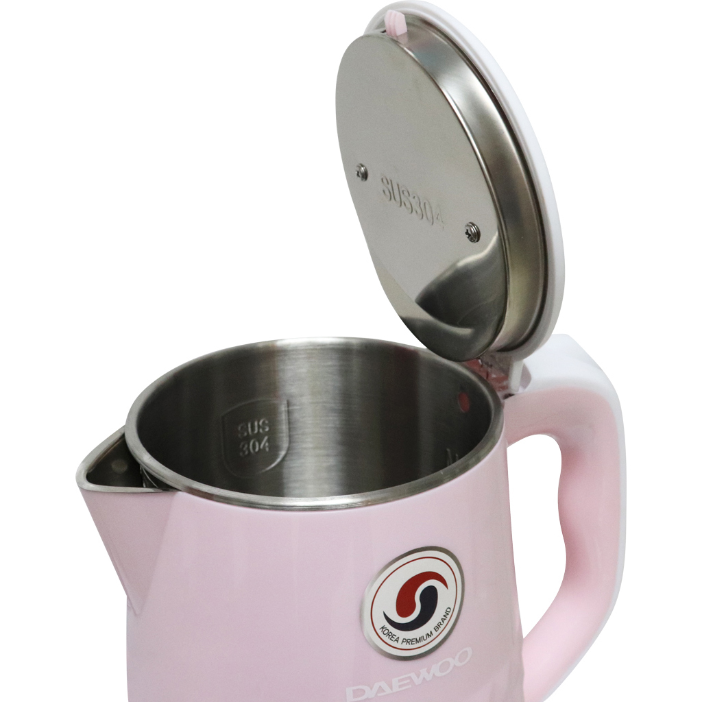 Mô tả Ấm siêu tốc Daewoo DEK-MF180 dung tích 1.7L, inox 304 công suất lớn 1500w nhanh sôi, bảo hành 12 tháng - 2
