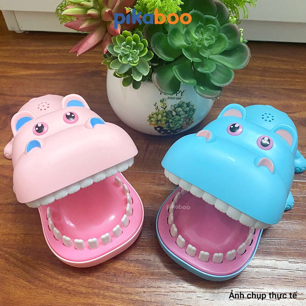 Mô tả Cá sấu cắn tay vui nhộn cho bé Pikaboo, đồ chơi khám răng cá sấu chất liệu an toàn cho trẻ từ 3 tuổi - 1