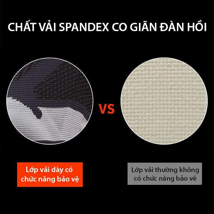 Mô tả Băng Bảo Vệ Đầu Gối MixSport Có Miếng Đệm Đầu Gối Dày Giúp Hạn Chế Chấn Thương Lên Khớp Gối DBG06 - 5